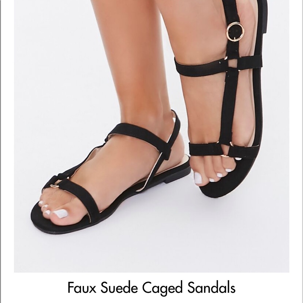 *LAST DAY!* Forever 21 Suede Sandals